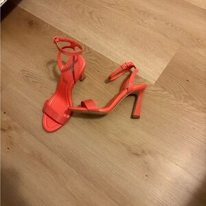 Vince Camuto Vibrant Coral Heels